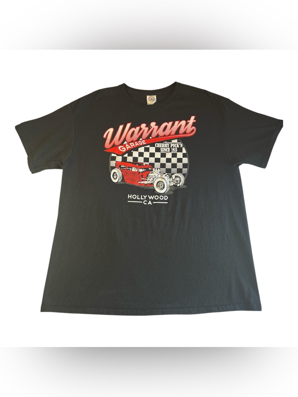 Warrant 80s Band “Warrant Garage Hollywood California” Graphic T-Shirt Size XL